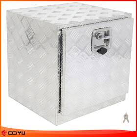 Ze183169ge Cciyu Aluminum Storage Tool Box 18 Inch X 17 X18 With 2x Chain Fitstruck Garage Home Office