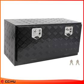 Ze183174ge Cciyu Aluminum Storage Tool Box 36 Inch X 17 X18 With 2x Chain Fitstruck Garage Home Office