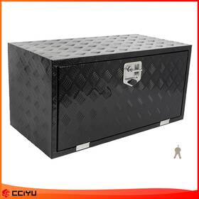 Ze183180ge Cciyu Aluminum Storage Tool Box 36 Inch X 18 X18 With 2x Chain Fits Truck Garage Home Office