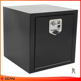 Ze183189ge Cciyu 18 Inch X18 Aluminum Storage Tool Box With 2x Chain 1x Lock Fits Truck Garage Home