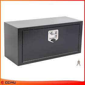 Ze183193ge Cciyu Storage Tool Box 30 Inch X12 X14 With 2x Chain For Truck Garage Auto Repairing Works