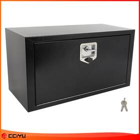 Ze183194ge Cciyu 30 Inch X14 X16 Aluminum Storage Tool Box With 2x Chain 1x Lock For Truck Garage Home