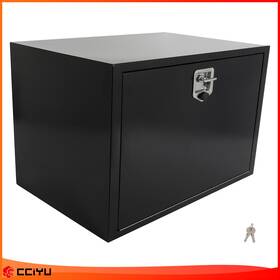 Ze183199ge Cciyu 36 Inch X24 X1.2 Aluminum Storage Tool Box With 2x Chain 1x Lock Fits Truck Garage Home