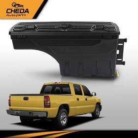 Gp-02isc4553rbk Cheda Fit For Chevy 99-07 Silverado And Gmc Sierra 1500 2500 3500 Truck Bed Storage Box