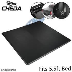 Gpl66690 Cheda 5.5ft Lock Soft Tri-fold Tonneau Cover Fit For 14-17 Toyota Tundra Extra