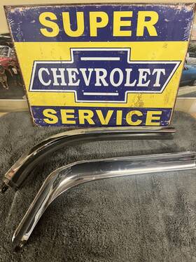 4410029 Chevrolet 4410028 1964-67 El Camino Bed Chrome Trim And Rh Lh #582