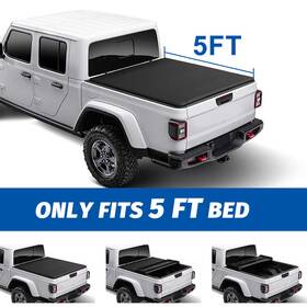 11244798 Choiceshare For 2005-2015 Toyota Tacoma Soft 5ft Length Tri-fold Truck Bed Tonneau Cover