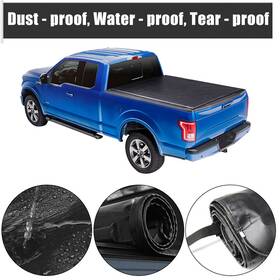 11244805 Choiceshare For 2002-2021 Dodge Ram 1500 6.4ft Bed Length Roll Up Truck Tonneau Cover