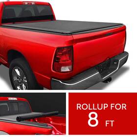 12559404 Choiceshare 8ft Roll Up Truck Bed Soft Tonneau Cover For 88-07 Chevy Silverado Sierra C/k