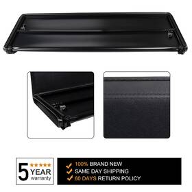 Cl16779201ts Classic-autoparts 5.8ft Soft 4-fold Tonneau Cover Short Bed For Silverado/sierra 2004-2021