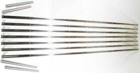 110088 Classic Industries 1963-66 Chevy Gmc Pickup Bed Strip Set Fleetside Long Polished Stainless