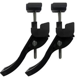 Pk2-pro Codupax Replacement Parts For Hard Tri-fold Tonneau Cover - Rear 2pack Black