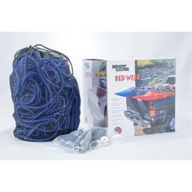 80111-03 Covercraft Spidy Gear Truck Bed Webb Net Blue Heavy-duty Stretch Cargo New