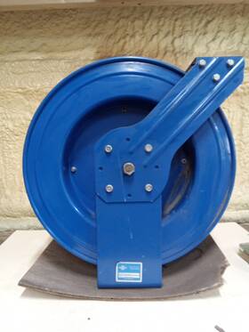 Shl-n-350 Coxreels Low Pressure Spring Rewind Hose Reel With Super Hub 3/8 Inch