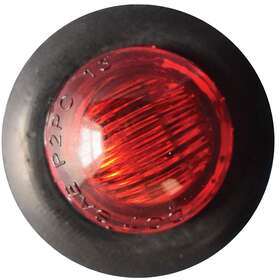 003-183rr Creative Pro Fasteners Unlimited Bullet Led Light Red With Grommet