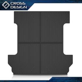 Big022204 Crossdesign Fits 19-24 Silverado Sierra 1500 5.8ft Heavy Duty Truck Bed Liner Mat Tpe 16004