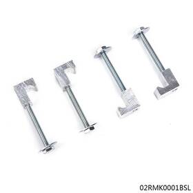 Big061206 Crossdesign Pair Rail Mounting Kit Clamp Tiedown Truck Tool Box Mount J Hook Toolbox Pickup