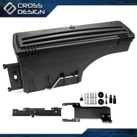 Ht-02isc1208rbk Crossdesign Truck Bed Storage Toolbox Fit For 2015-2020 Ford F150 Pickup Rear Right Side New