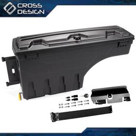 Ht-02isc4515lbk Crossdesign Rear Tooling Box Fit For 2007-2018 Chevy Silverado Gmc Sierra- Left Side New