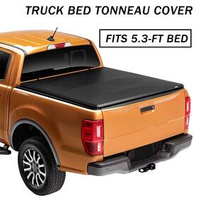 12391519 Csdex 5ft Soft Tonneau Cover Tri-fold Truck Fits 04-12 Gmc Canyon Chevy Colorado Vinyl