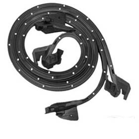 Dz91-4002-03 Dee Zee Soffseal 4002 Door Weatherstrips For 1962-67 Nova 2-door