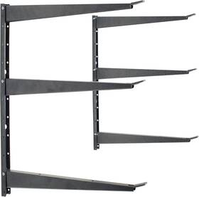 Hdrs1000 Delta Cycle & Home Heavy Duty Wood And Lumber Storage Rack By Holds 3-tier 3 Tier