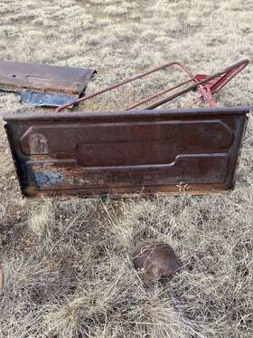 130205 Dodge Front Bed Panel Embossed 1948 - 1952 Original Short Pickup Truck