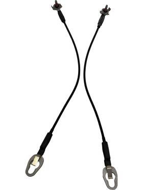 68488335aa Dodge 2021 Ram 1500 Tailgate Cable Strap Oem Pair