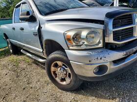 05127204ac Dodge Truck 2006 2009 Ram 2500 Oem Gray Quad 4wd 8ft Some Top Damage Pickup Bed Box