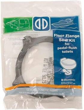 Se341549 Dometic Toilet Floor Flange Seal Kit Gray