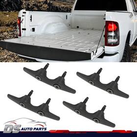 Dsa253858 Ds-auto-parts Fit For 2019-2022/2002-2008 Dodge Ram 2500 Bed Tie Down Hooks Set With Bolts 4pcs