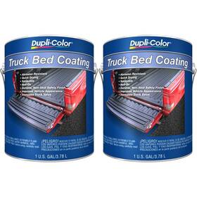 Tr250 Duplicolor 65698 2-pack Truck Bed Liner Coating Black 1 Gallon