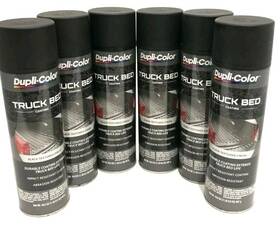 Tr250 Duplicolor 6-pack 6 Pack Truck Bed Liner Coating Black 16.5oz Aerosol Sp9