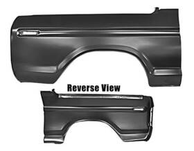 3267l Dynacorn Bedside Panel Rh 1978-79 Ford Bronco