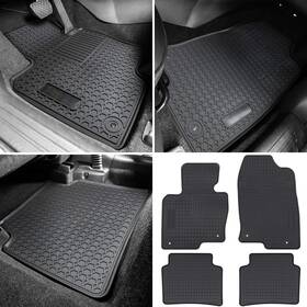 Hg-1552 E-cowlboy Floor Mat For Mazda Cx-5 2017 2018 2019 2020 2021 2022 2023 2024 2025 Black