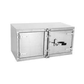 Eb1266 Easyberg 36 Inch X18 Aluminum Heavy Duty Pickup Truck Storage Tool Box Barn Door Cam Lock