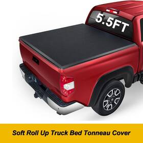 Srta071355 Easypeasy Autoparts Para 2007-2013 Toyota Tundra 5.5 Ft Cubierta Tonneau Suave Enrollable