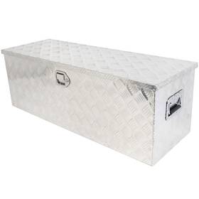 E18324cp162s Eccpp 44 Inch X15 Aluminum Storage Tool Box For Truck Garage Home Office With 2x Chain