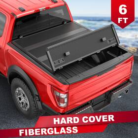 101m04254602-e Everestco Truck Tonneau Cover For 2005 2006 2007-2026 Nissan Frontier 6ft Bed Hard Frp