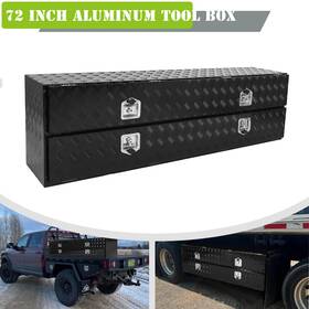 Fa2247 Exciting-performance 72x15x21 In Aluminum Pickup Truck Trunk Bed Tool Box Trailer Storage And Locks