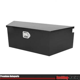 Tl66505 Exciting-racing 39 Inch X 16.5 12 Black Iron Underbody Truck Storage Tool Box With Lock