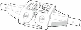 1033 Extang Hinge Assembly