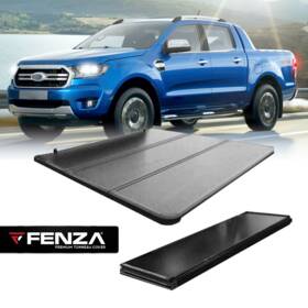 Fra12-ht01 Fenza Hard Tri-fold Tonneau Cover Compatible With For Ford Ranger 12-22 Export Model