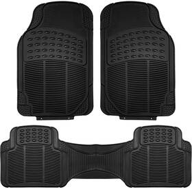 Fh Group 816352022061 Automotive Floor Mats Solid Climaproof For All Weather Black