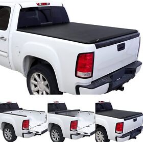 Fit For 2004-2014 Chevy Colorado Gmc Canyon Soft Roll-up Tonneau Cover 5ft Bed
