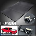 Plu115285 Fit For 2005-2011 Dakota 6.5ft Bed Solid Tri-fold Hard Tonneau Cover With Hardware