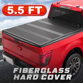 50701m04244202-c5-1 Fitmotor 5.5ft Bed Truck Tonneau Cover For Toyota Tundra 2007-2024 Fiberglass Quad Fold