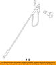 Fl3z9943053a Ford Oem Cable Left