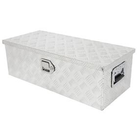 Fl1159117917675211t Flatroad 30 Inch Truck Bed Aluminum Trailer Underbody Tool Box Tote Storage Silver Pickup Rv
