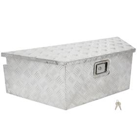 Fl1159118217675811t Flatroad 39 Inch X16.5 X12 Aluminum Trailer Pickup Truck Tongue Tool Box Bed Underbody Storage